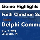 Basketball Game Recap: Faith Christian Eagles vs. DeMotte Christian Knights