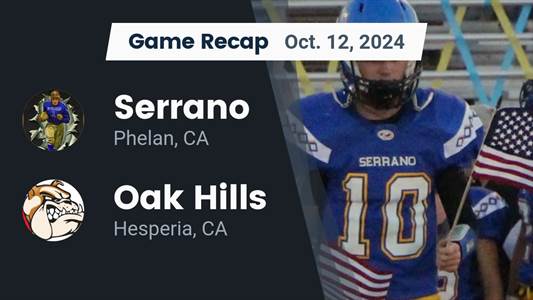 Football Recap: Serrano Comes Up Short
