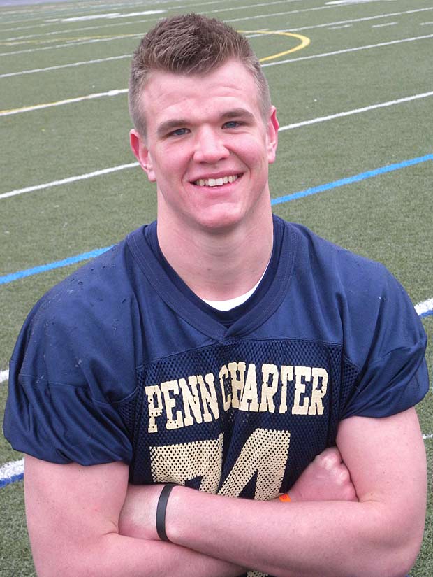 Mike McGlinchey was named a MaxPreps Medium Schools All-American.