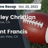 Football Game Recap: Valley Christian Warriors vs. Saint Francis Lancers