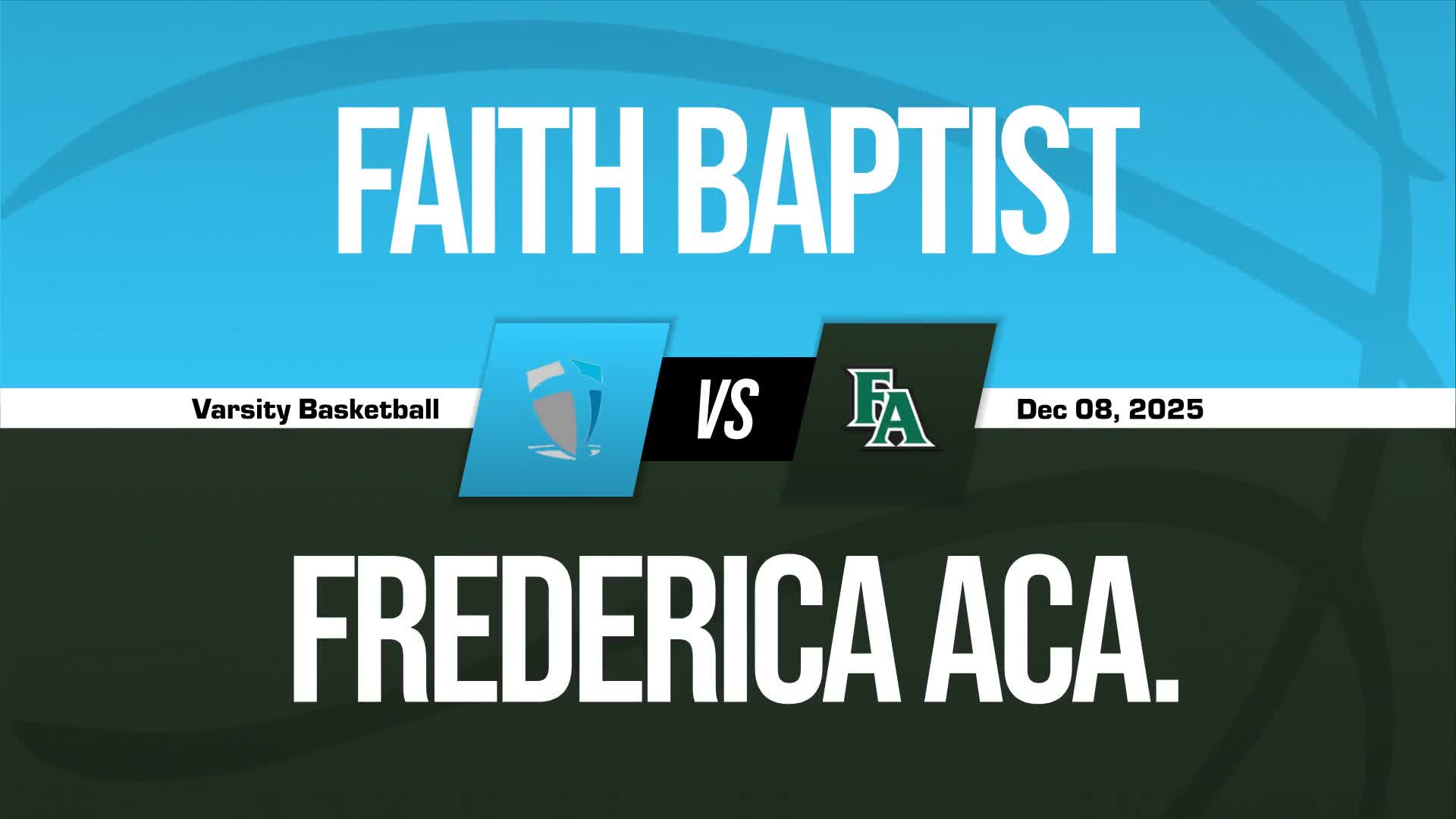 Basketball Recap: Faith Baptist Christian Academy Makes It Five in a Row at Home