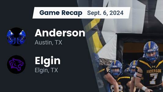 Football Recap: Elgin Falls Despite Strong Effort from  Jalen Ow
