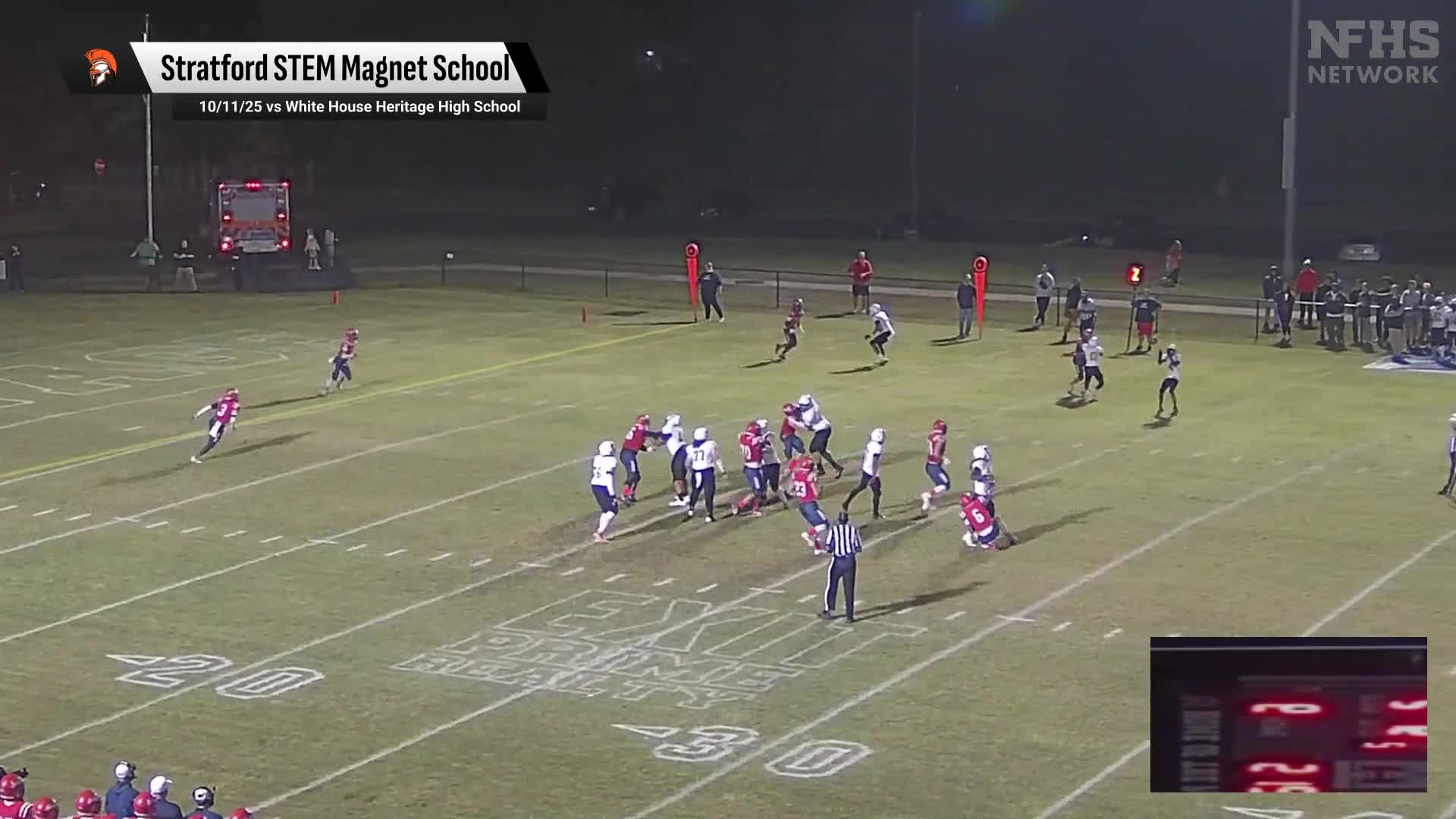 Football Recap: Maplewood Piles Up the Points Against Stratford