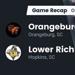 Football Game Recap: Lower Richland Diamond Hornets vs. Orangeburg-Wilkinson Bruins