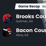 Bacon County vs. Brooks County