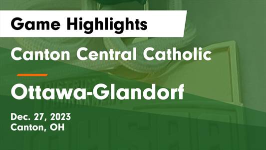 Canton Central Catholic takes loss despite strong efforts from  Luke Vlacovsky and  Jonathan Stangl