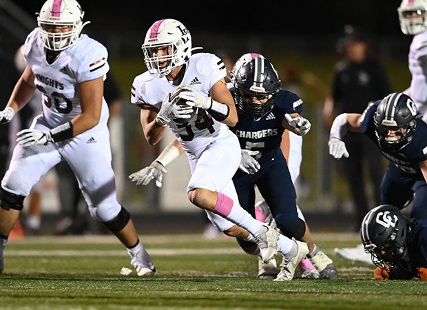 Lone Peak senior running back Jaxson Willits had two second-half rushing touchdowns.