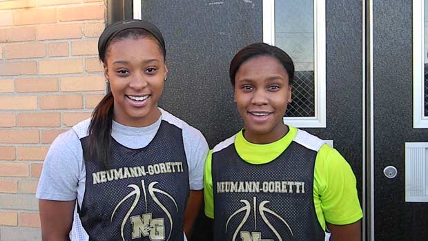 Sianni Martin (left) and Ciani (CC) Cryor also also part of the Neumann-Goretti machine that is off to a blazing start.
