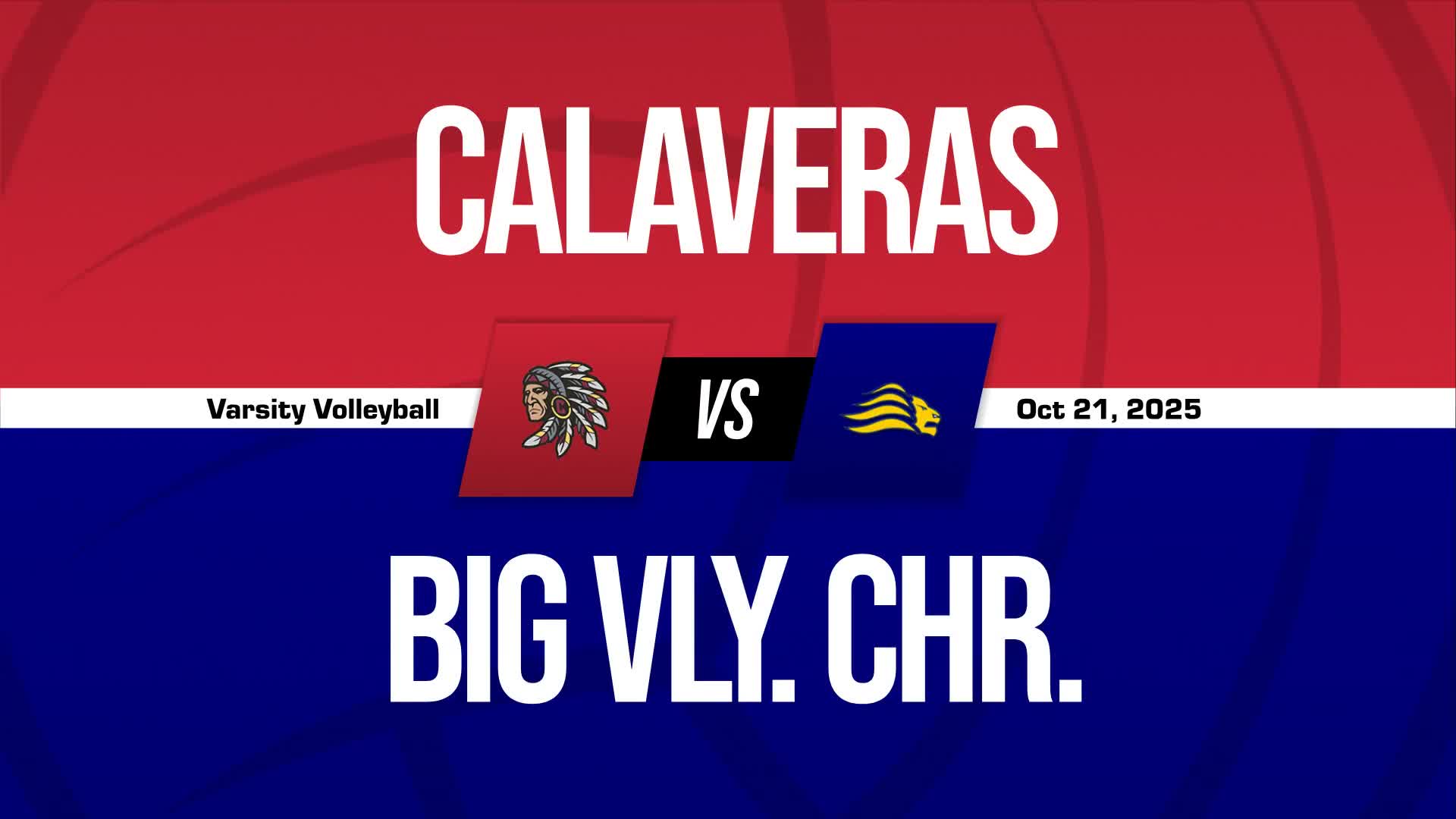 Volleyball Recap: Big Valley Christian's  Win  on Tuesday Extend