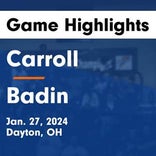 Basketball Game Preview: Carroll Patriots vs. Badin Rams