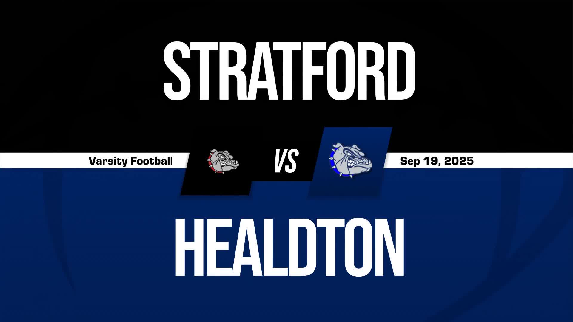 Football Recap: Stratford Comes Up Short