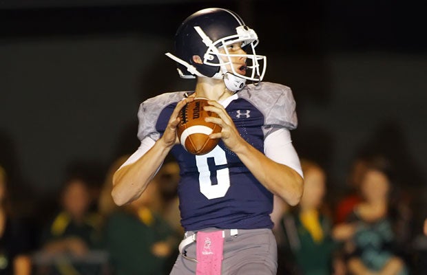 Brian Lewerke threw for six touchdowns on Friday night.