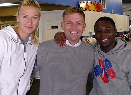 Maria Sharapova, Trevor Moawad, Freddy Adu