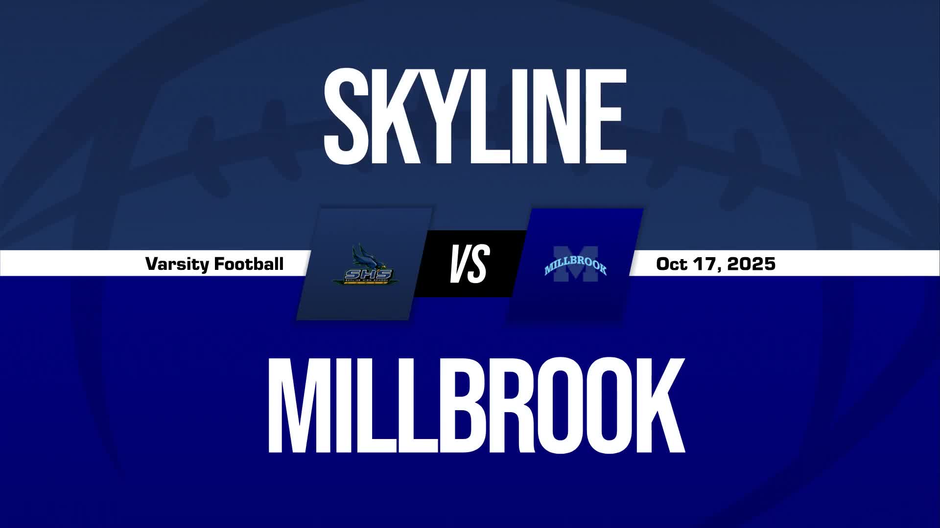 Football Game Preview: Skyline Hawks vs. Meridian Mustangs