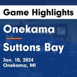 Basketball Game Recap: Onekama Portagers vs. Grand Traverse Academy Mustangs