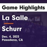 Basketball Game Recap: Schurr Spartans vs. La Salle Lancers