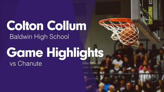 Colton Collum Game Report: @ Wellsville