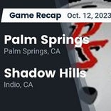 Football Game Recap: Shadow Hills Knights vs. Palm Desert Aztecs