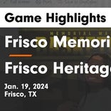 Basketball Game Recap: Heritage Coyotes vs. Memorial Warriors