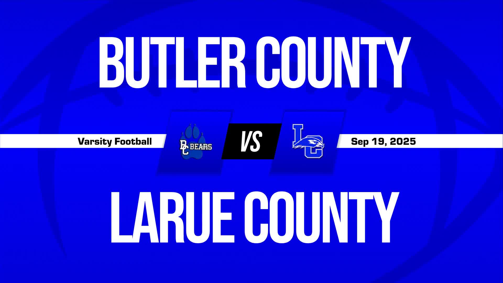 Football Game Preview: Butler County Bears vs. Hart County Raiders
