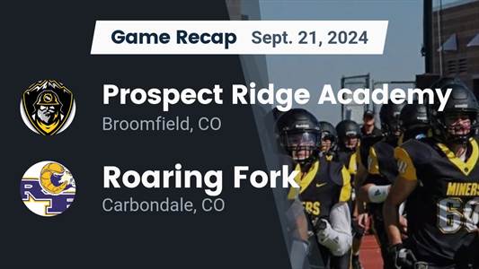 Football Recap: Roaring Fork Comes Up Short