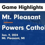 Powers Catholic takes loss despite strong  performances from  Grant Garman and  Connor Kelly