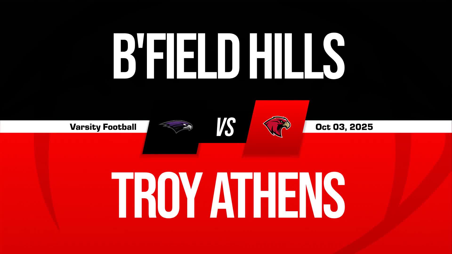 Football Game Preview: Athens Red Hawks vs. Troy Colts