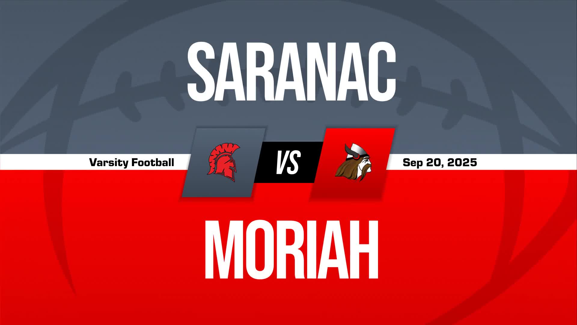 Football Recap: Saranac Piles Up the Points Against Ausable Vall