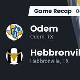 Odem piles up the points against George West