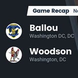 Football Game Recap: Ballou Knights vs. Woodson Warriors