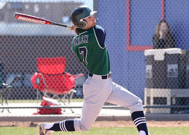 Jay Onken hit .778 for Pine Creek (Colorado Springs, Colo.) in gaining the USA Baseball/MaxPreps Northwest Player of the Week Award. Onken went 7-for-9 with eight runs scored, five RBIs and three home runs.