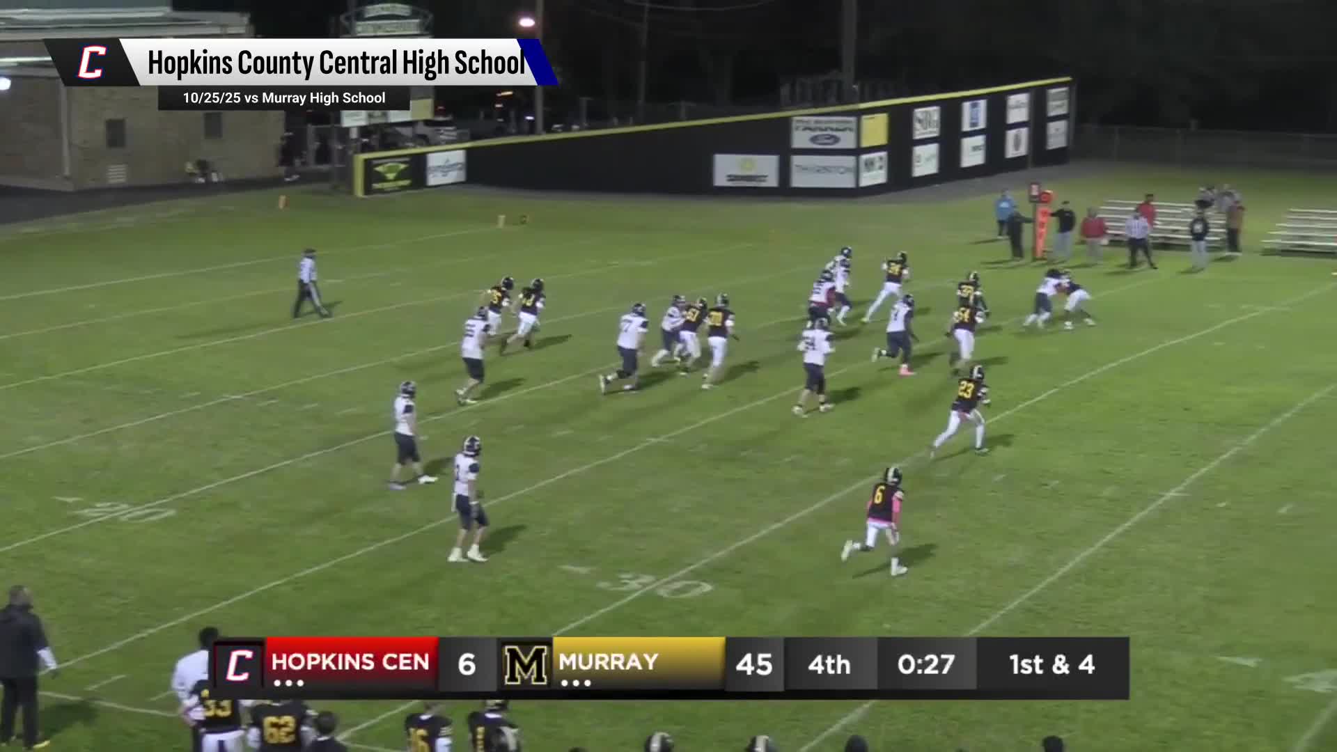 Football Recap: Crittenden County Skates Past Hopkins County Central with Ease + How To Watch