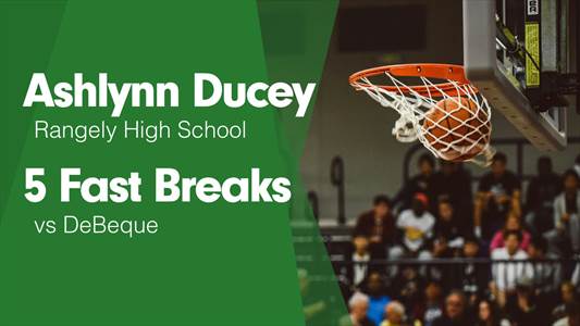 Ashlynn Ducey Game Report: vs North Park