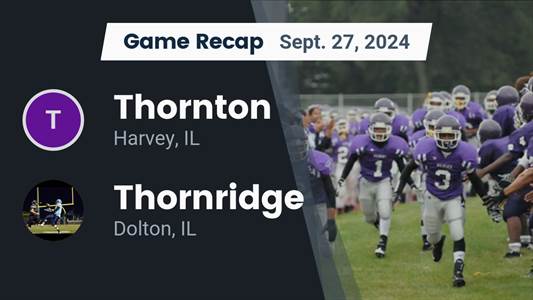 Football Game Preview: Thornton Wildcats vs. Thornwood Thunderbi