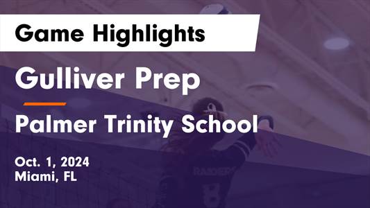 Volleyball Recap: Tuesday's  Victory Is Palmer Trinity's Eighth 