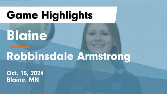 Volleyball Recap: Blaine Wins Going Away Against Duluth East