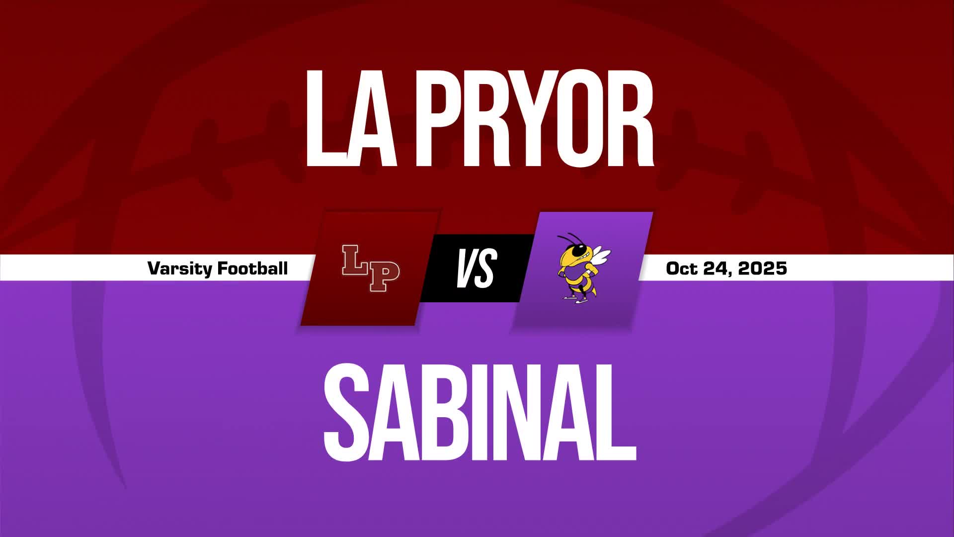 William Hudel Game Report: vs La Pryor + How To Watch