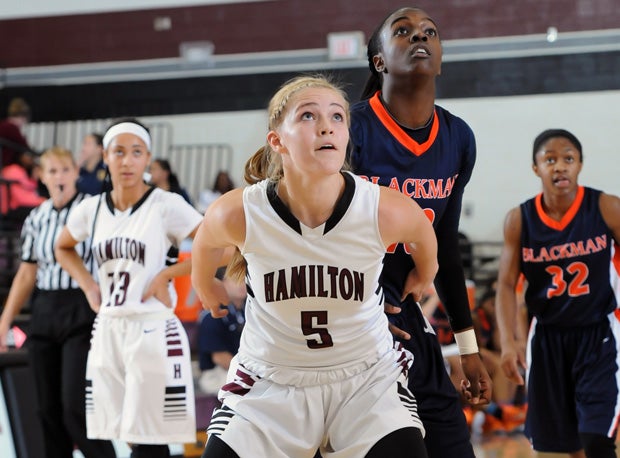 Courtney Colleary and Hamilton took on Tennessee power Blackman last season in the Nike TOC, and will face Clovis West of California this year.