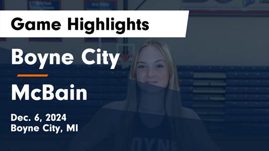 Basketball Recap: Mcbain Piles Up the Points Against Boyne City