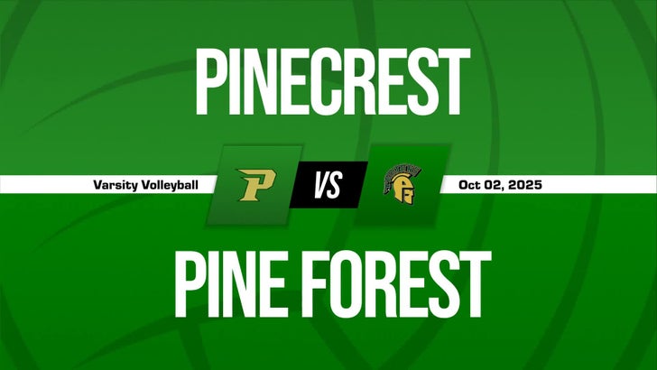 Volleyball Recap: Pinecrest Comes Up Short