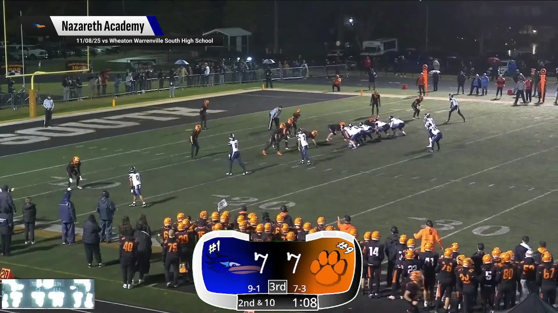 Football Recap: Fenwick Takes Down Nazareth Academy in a Playoff Battle + How To Watch