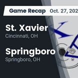 St. Xavier beats Springboro for their fourth straight win