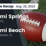 Football Game Recap: Miami Beach Hi-Tides vs. Palmetto Panthers