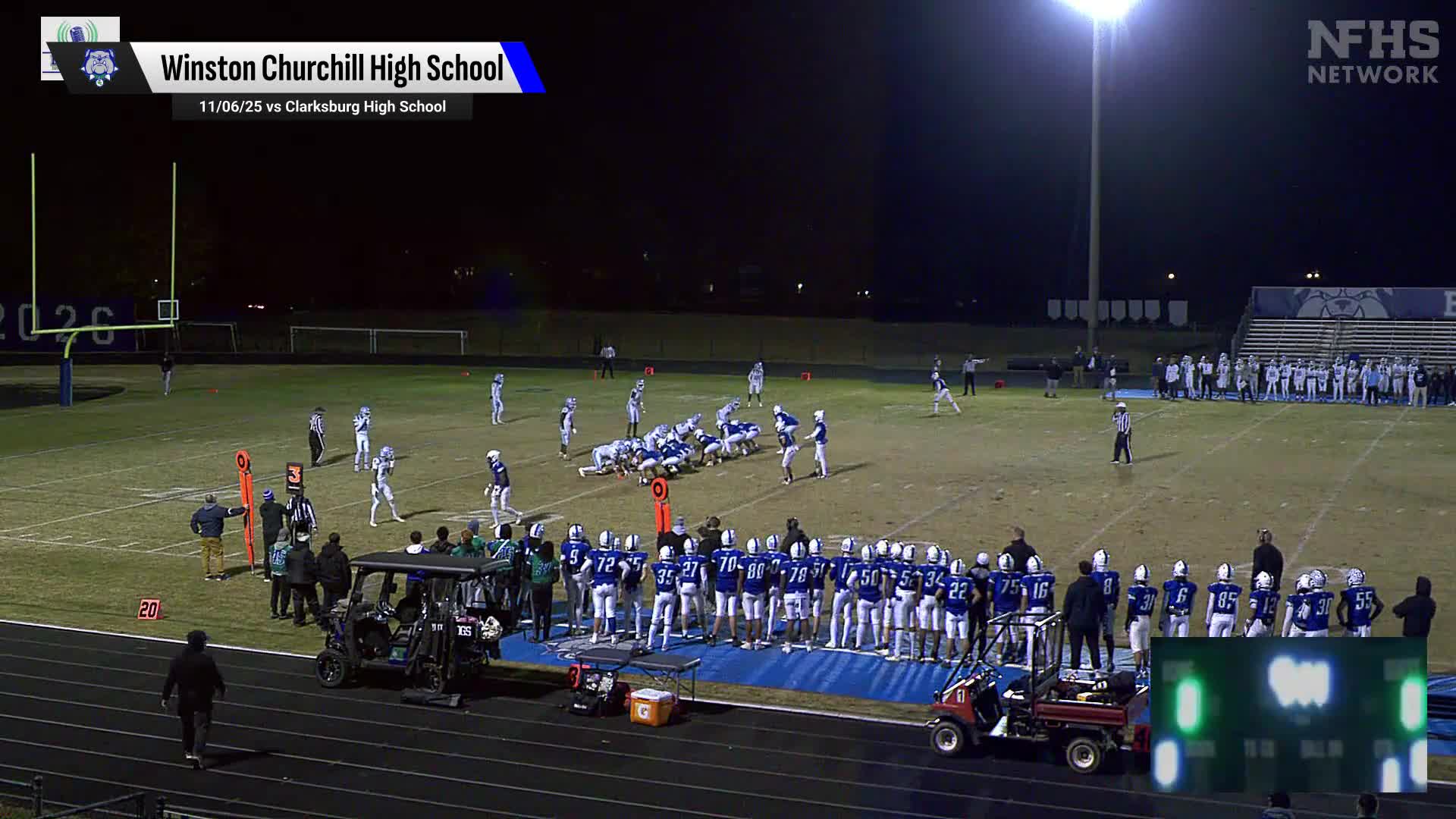 Football Recap: Churchill's  Win  on Friday Extends Winning Streak to Six + How To Watch