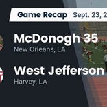 Football Game Recap: East Jefferson Warriors vs. West Jefferson Buccaneers