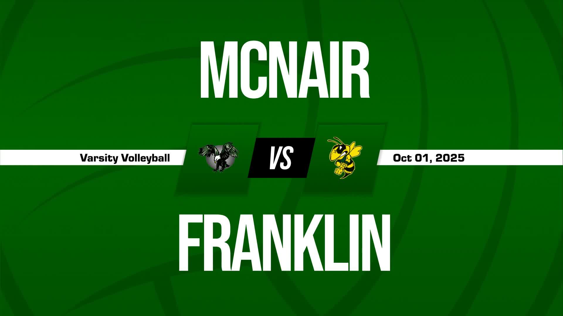 Volleyball Recap: McNair Victorious