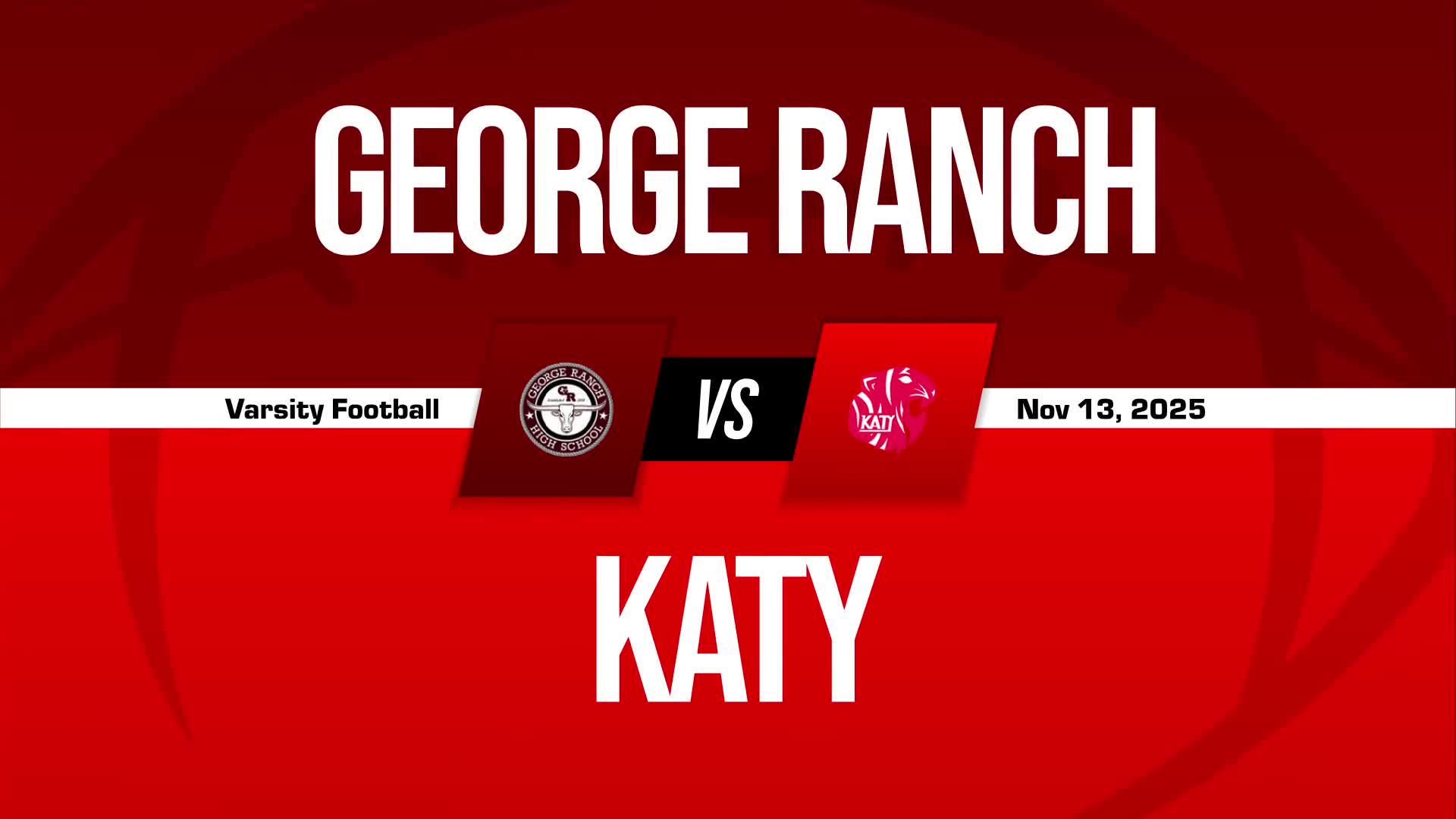 Football Game Preview: Katy Tigers vs. Memorial Mustangs + How To Watch