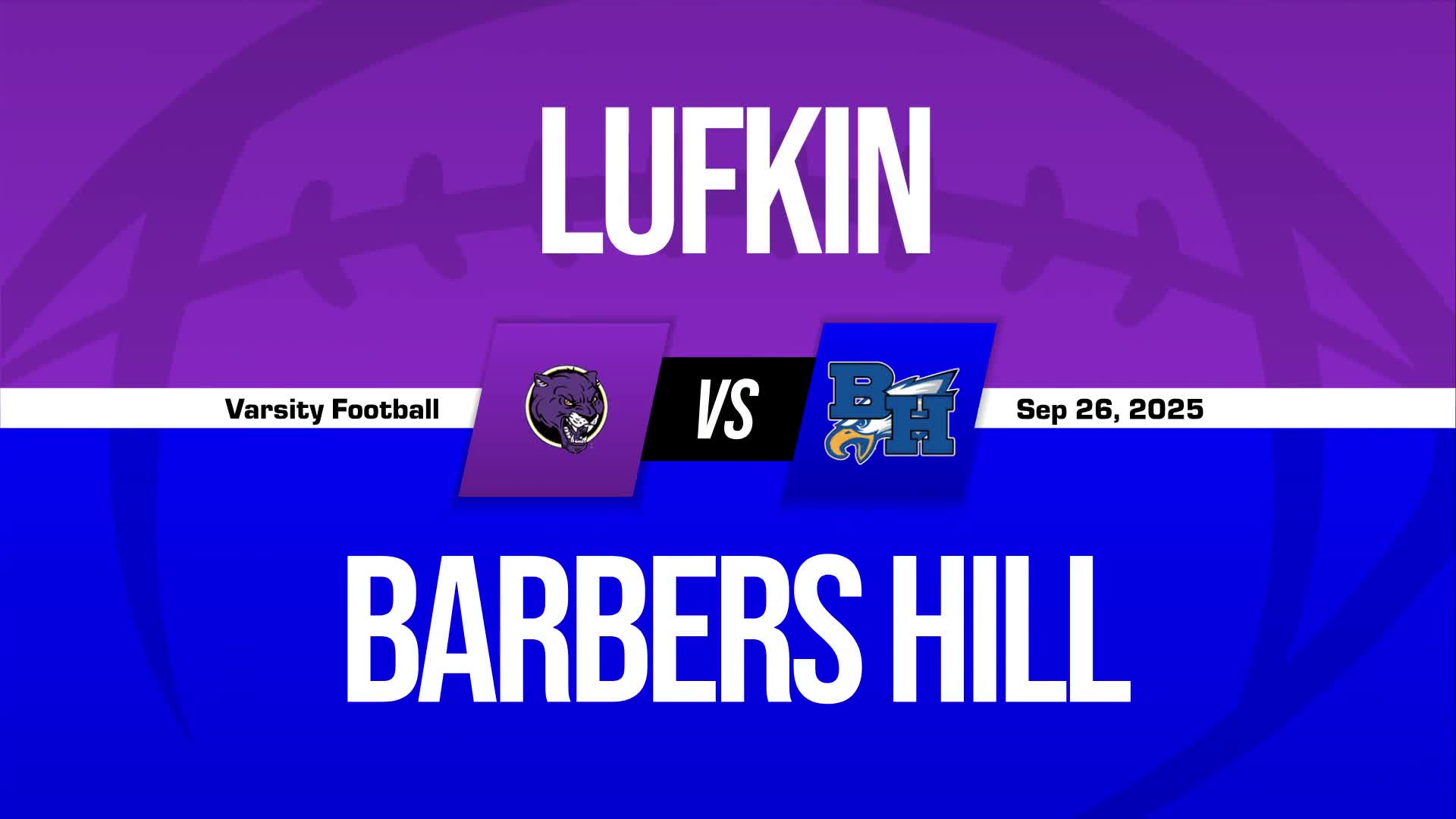 Football Recap: Lufkin Piles Up the Points Against Ball