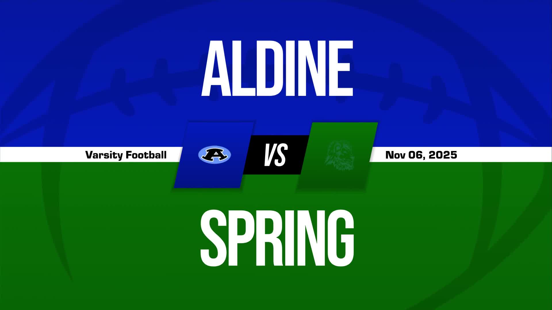 Football Recap: Spring Skates Past Aldine with Ease + How To Watch