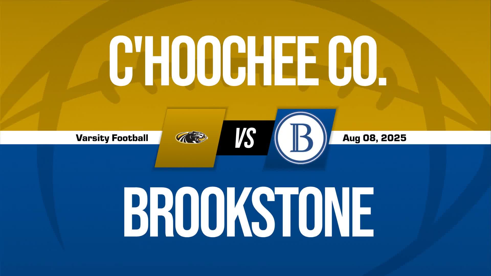 Football Recap: Brookstone Starts Season with  Win at Home